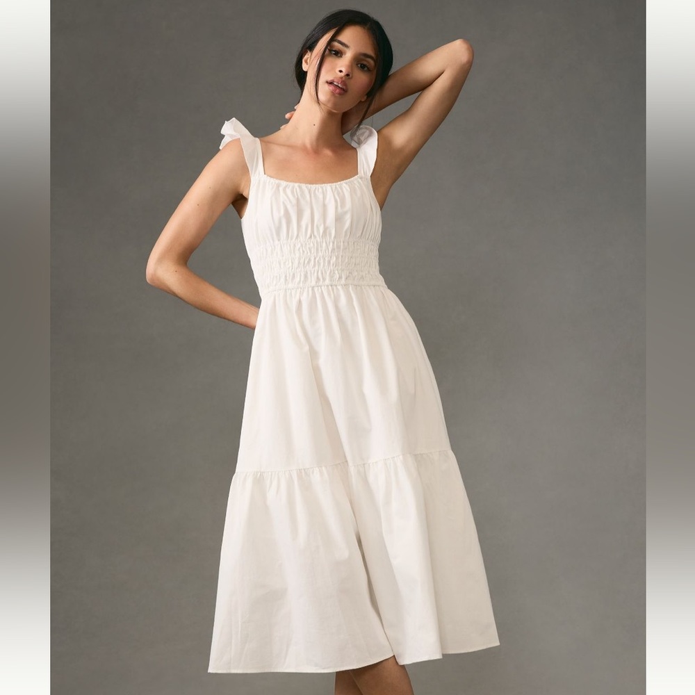 Anthropologie Moon River Square Neck Dress NWT